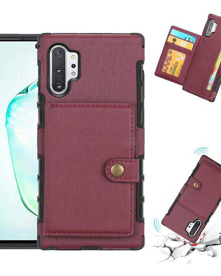 Security Copper Button Protective Case For Samsung Note 10+ - Libiyi