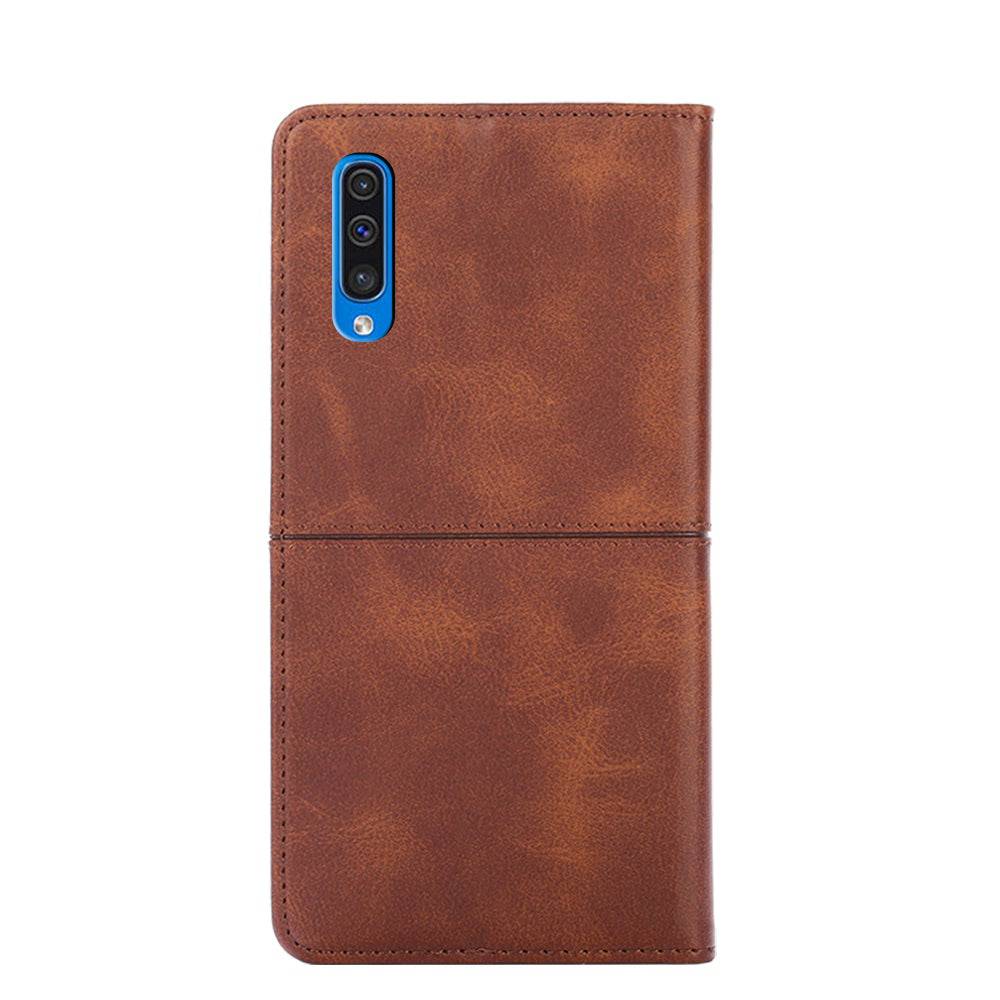 TPU + PU Leather Phone Cover Case for Samsung A50 - Libiyi