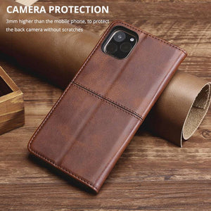 TPU + PU Leather Phone Cover Case for Samsung A50 - Libiyi