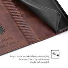 Laden Sie das Bild in den Galerie-Viewer, TPU + PU Leather Phone Cover Case for Samsung A71 - Libiyi