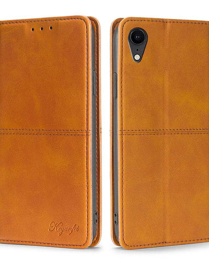 TPU + PU Leather Phone Cover Case for iPhone XR - Libiyi