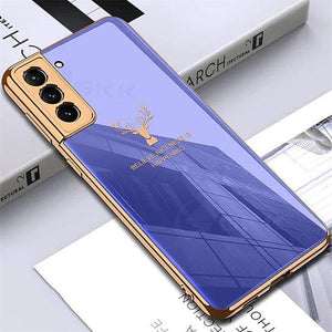 Luxury Plating Tempered Glass Case For Samsung - Libiyi