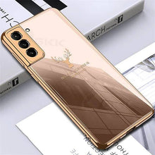 Load image into Gallery viewer, Luxury Plating Tempered Glass Case For Samsung - Libiyi