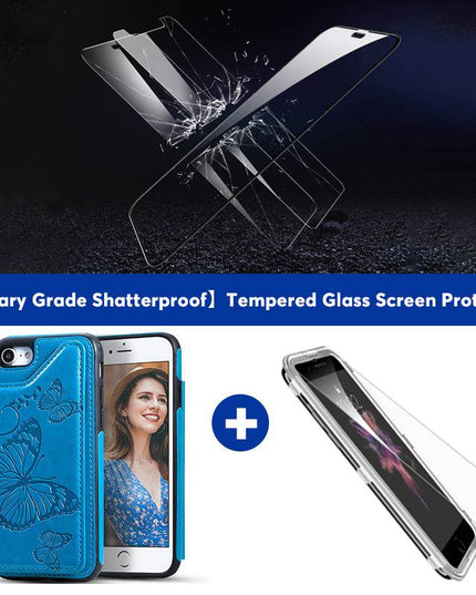 New Luxury Embossing Wallet Cover For iPhone SE2020&7/8-Fast Delivery - Libiyi