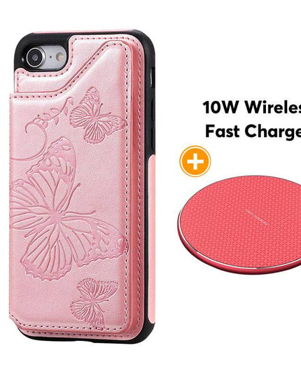 New Luxury Embossing Wallet Cover For iPhone SE2020&7/8-Fast Delivery - Libiyi