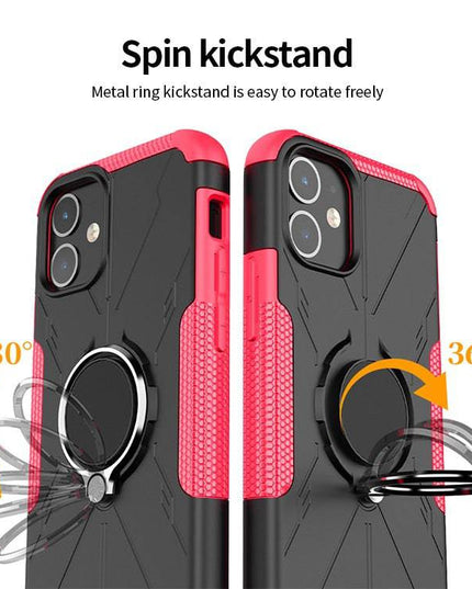 Robot 3 in 1 Heavy Duty Defender Case For iPhone 12 - Libiyi