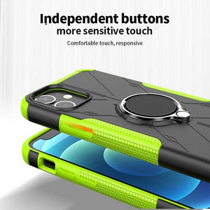 Robot 3 in 1 Heavy Duty Defender Case For iPhone 12 - Libiyi