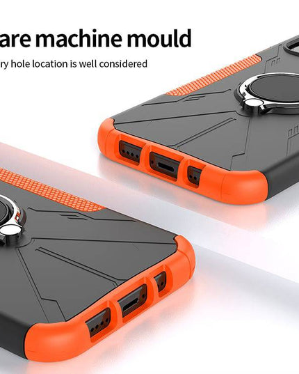 Robot 3 in 1 Heavy Duty Defender Case For iPhone 12 Pro Max - Libiyi