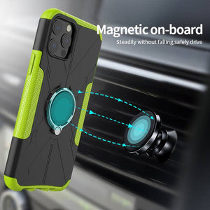 Robot 3 in 1 Heavy Duty Defender Case For iPhone 12 Pro Max - Libiyi