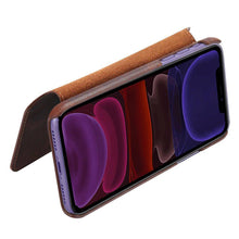 Laden Sie das Bild in den Galerie-Viewer, Luxury Genuine Leather Flip Case For Iphone - Libiyi