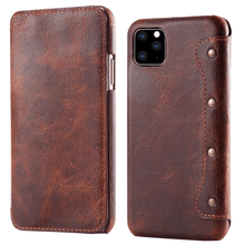 Carregar imagem no visualizador da galeria, Luxury Genuine Leather Flip Case For Iphone - Libiyi