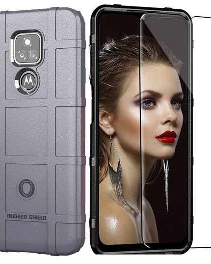 Armor Tactical Protective Case For Moto G play(2021) With Screen Protector - Libiyi
