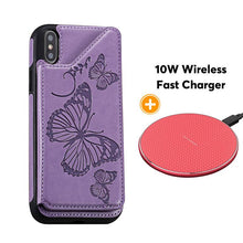 Laden Sie das Bild in den Galerie-Viewer, New Luxury Embossing Wallet Cover For iPhone X/Xs-Fast Delivery - Libiyi