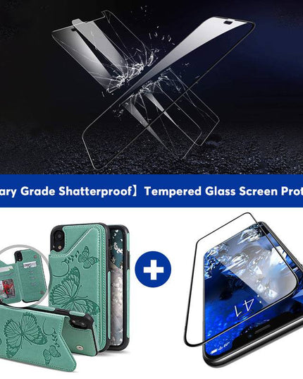 New Luxury Embossing Wallet Cover For iPhone XR-Fast Delivery - Libiyi