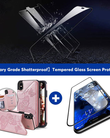 New Luxury Embossing Wallet Cover For iPhone Xs Max-Fast Delivery - Libiyi