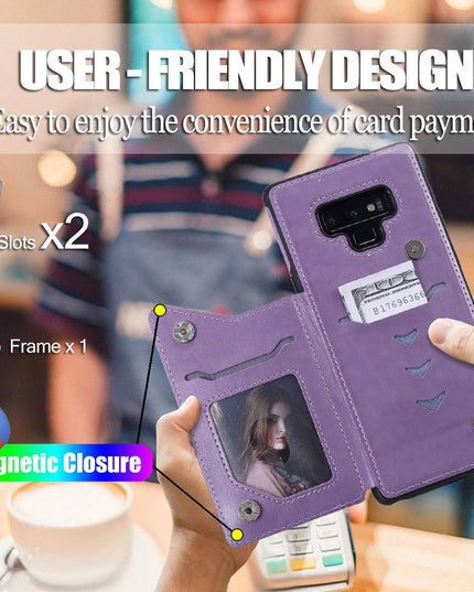 New Luxury Embossing Wallet Cover For SAMSUNG Note 9-Fast Delivery - Libiyi