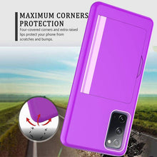 Load image into Gallery viewer, Armor Protective Card Holder Case for Samsung S20 With 2-Pack Screen Protectors - Libiyi
