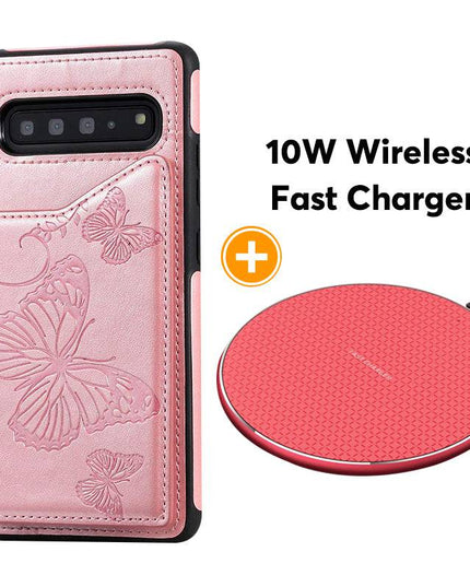 New Luxury Embossing Wallet Cover For SAMSUNG S10 5G-Fast Delivery - Libiyi