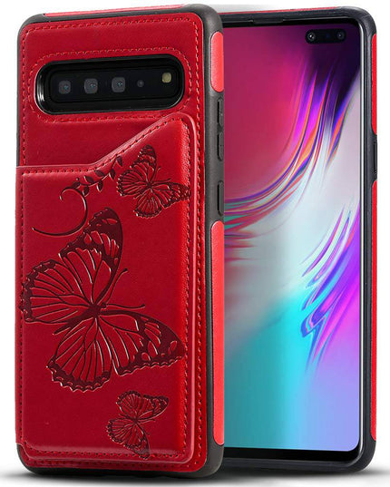 New Luxury Embossing Wallet Cover For SAMSUNG S10 5G-Fast Delivery - Libiyi