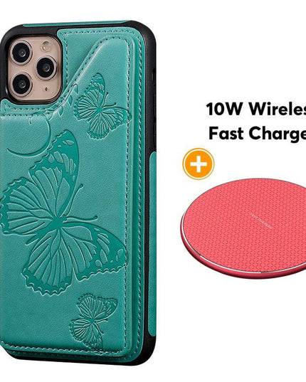 New Luxury Embossing Wallet Cover For iPhone 11 Pro-Fast Delivery - Libiyi