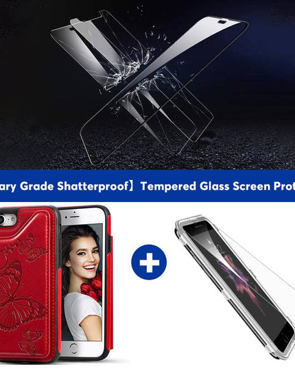 New Luxury Embossing Wallet Cover For iPhone 6/6S-Fast Delivery - Libiyi