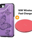 Purple / For iPhone 6/6s / With Wireless Charger
