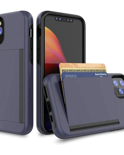Armor Protective Card Holder Case for iPhone - Libiyi