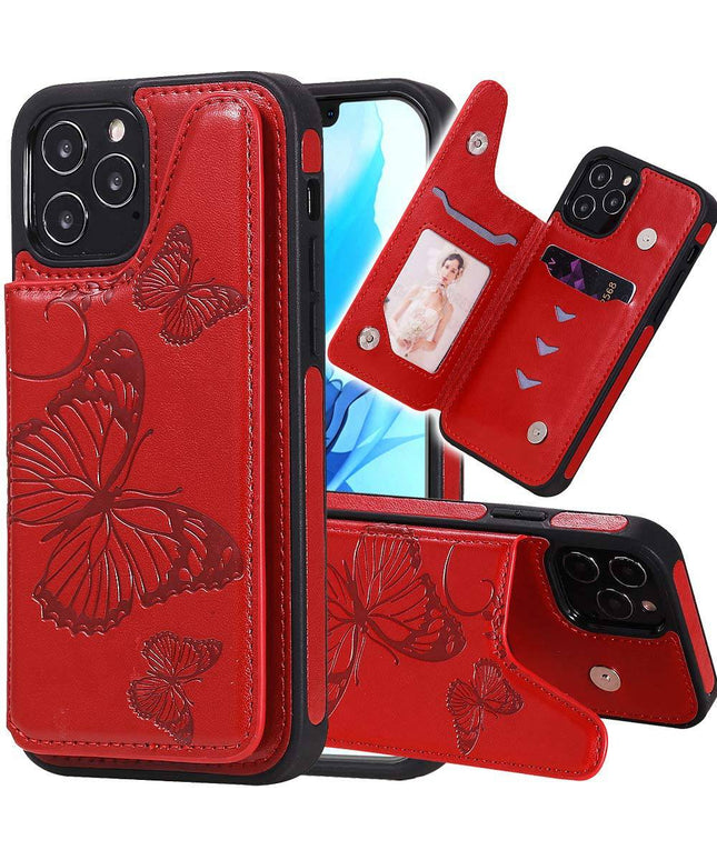 2022  New Luxury Embossing Wallet Cover For iPhone - Libiyi