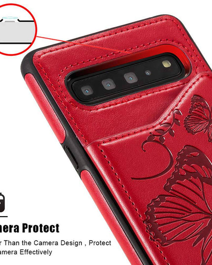 New Luxury Embossing Wallet Cover For SAMSUNG S10 Plus-Fast Delivery - Libiyi