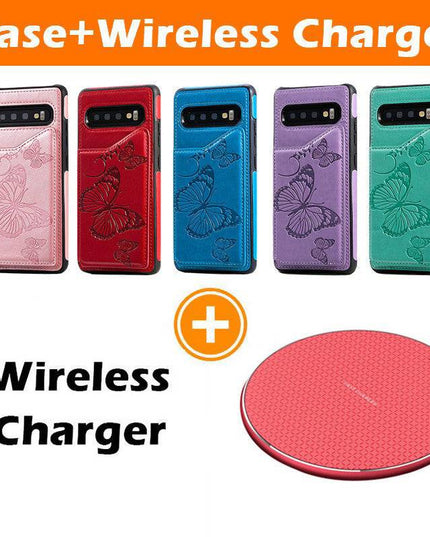 New Luxury Embossing Wallet Cover For SAMSUNG S10 Plus-Fast Delivery - Libiyi