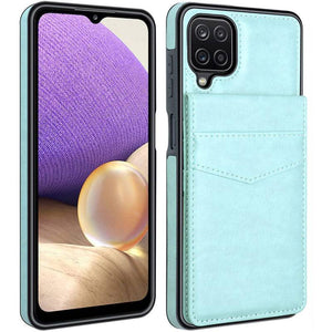 Dual Layer Lightweight Leather Wallet Case for Samsung Galaxy A12 - Libiyi
