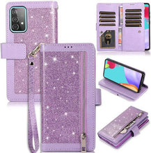 Load image into Gallery viewer, Bling Wallet Case with Wrist Strap for Samsung A32(5G) - Libiyi