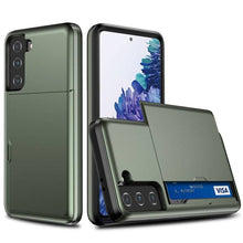 Laden Sie das Bild in den Galerie-Viewer, Rigide Flashy Porte-cartes Case For Samsung Galaxy S21(5G) - Libiyi