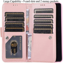 Laden Sie das Bild in den Galerie-Viewer, Samsung Note 20 Series Bling Wallet Case with Wrist Strap - Libiyi