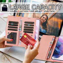 Load image into Gallery viewer, Bling Wallet Leather Case for Samsung S21 Plus - Libiyi