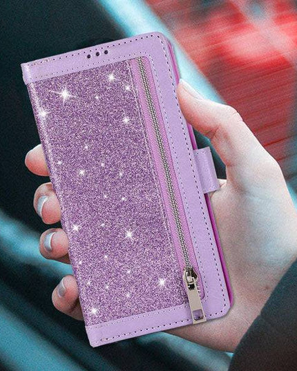 Bling Wallet Leather Case for Samsung S21 Ultra - Libiyi
