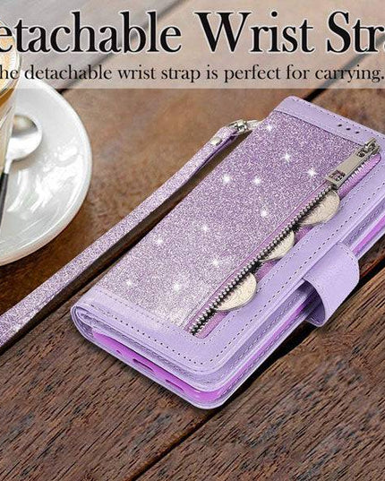 Bling Wallet Leather Case for Samsung S21 Ultra - Libiyi