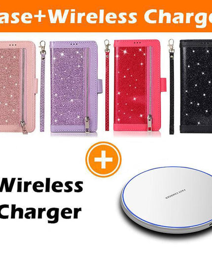 Bling Wallet Leather Case for Samsung S21 Ultra - Libiyi