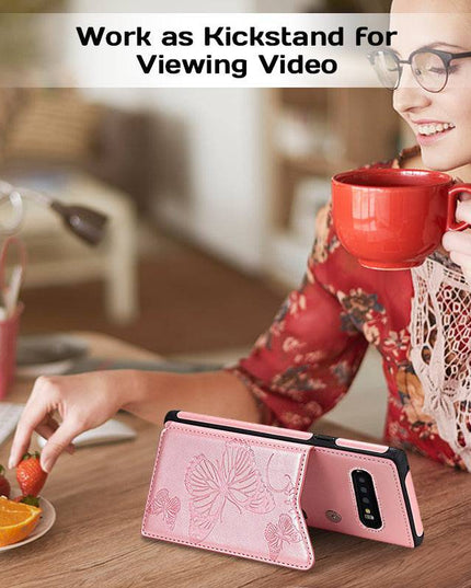 Luxury Embossing Wallet Cover For SAMSUNG S10 Plus - Libiyi