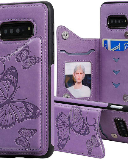 New Luxury Embossing Wallet Cover For SAMSUNG S10 Plus - Libiyi