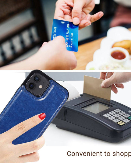 4 IN 1 Luxury Leather Case For iPhone - Libiyi