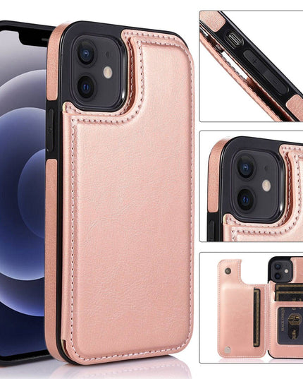 4 IN 1 Luxury Leather Case For iPhone - Libiyi