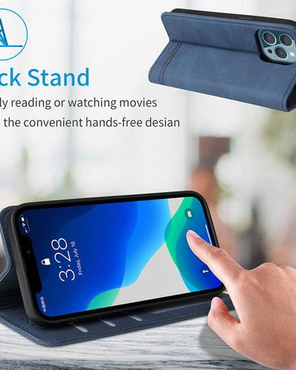 Luxury Leather Wallet Stand Flip Case For iPhone - Libiyi