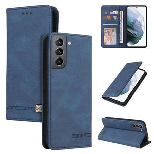 Luxury Leather Wallet Stand Flip Case For Samsung - Libiyi