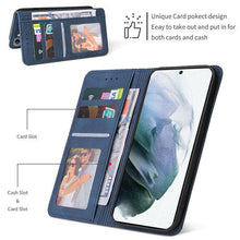 Load image into Gallery viewer, Luxury Leather Wallet Stand Flip Case For Samsung - Libiyi