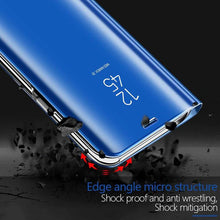Laden Sie das Bild in den Galerie-Viewer, 【Christmas Gift】Luxury Mirror Flip Smart Case For Samsung - Libiyi