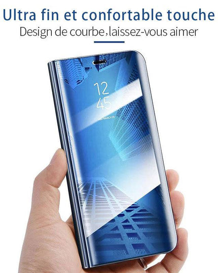 Etui à rabat miroir pour Samsung A70 - Libiyi