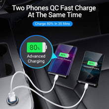 Laden Sie das Bild in den Galerie-Viewer, Quick Charge 3.0 All Metal Dual USB Port Fast Car Charger - Libiyi