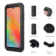 Load image into Gallery viewer, Luxury Doom Armor Waterproof Metal Aluminum Phone Cover For Huawei - Libiyi