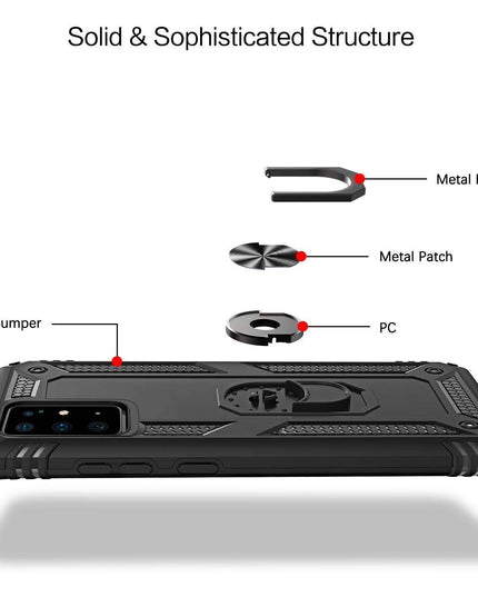 Luxury Armor Ring Bracket Phone Case For Samsung S20-Fast Delivery - Libiyi